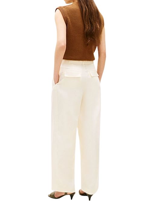 Pantaloni barrel in lino Tommy Hilfiger | WW0WW49658AEF